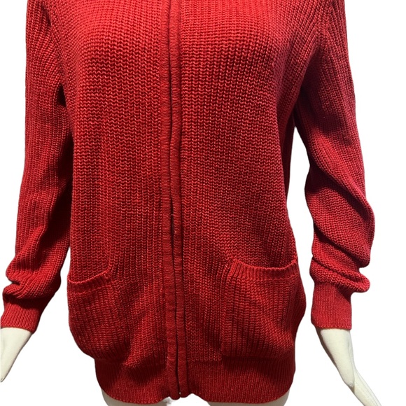 CW classics zip front cardigan sweater - Picture 4 of 7